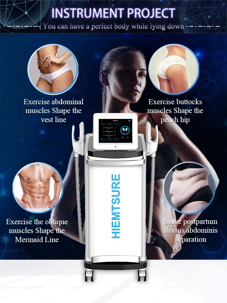 EMS Slimming Muscle Trainer Electromagnetic with 7 Tesla Hiemtsure Emslim Machine EMS-27