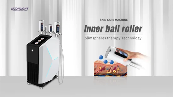2023 CE Inner Roller Therapy Lymphatic EMS 360 Rotation 4 Handles Endosphere