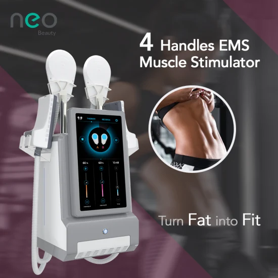 High Intensity Electromagnetic Muscle Trainer EMS Muscle Stimulation Machine Body Contouring Equipment