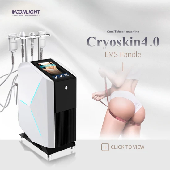 Newest Cryo Thermal EMS Cryoskin Tshock Hot and Cold Slimming Cellulite Reduction Physical Therapy Machine